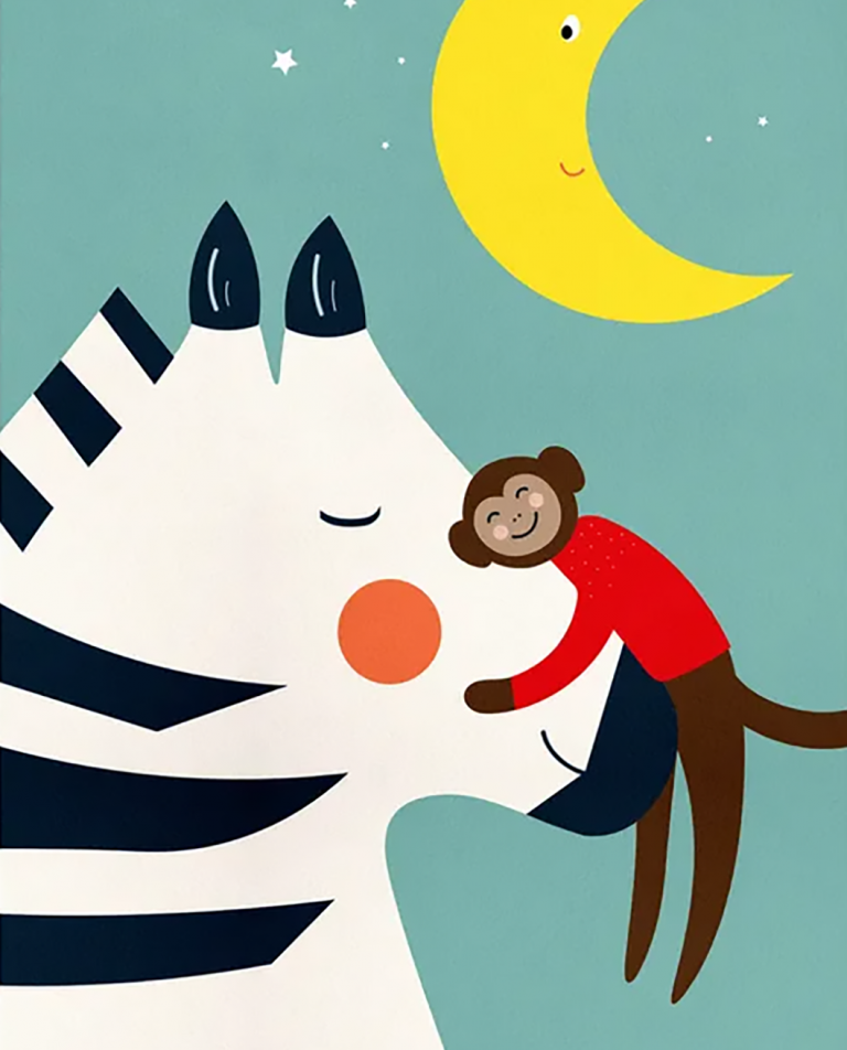 JUNIQE_Goodnight-Hug_Little-Flourishes_Poster